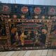 Chinese Opera Chest - Butterfly Flowers and Mandarins