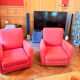 Fabric armchair