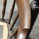 Massive beech cradle crafted XXth
