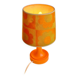Vintage orange lamp 1970 1980