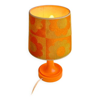 Vintage orange lamp 1970 1980