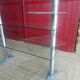 Large Art Deco glass shelf from a department store