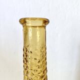 Empoli amber glass carafe, Italy