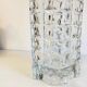 Geometric semi-crystal vase 1950s