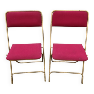 Pair of Lafuma chairs