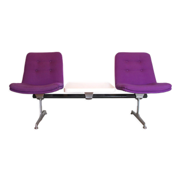 Banc salle d'attente Geoffrey Harcourt pour Artifort