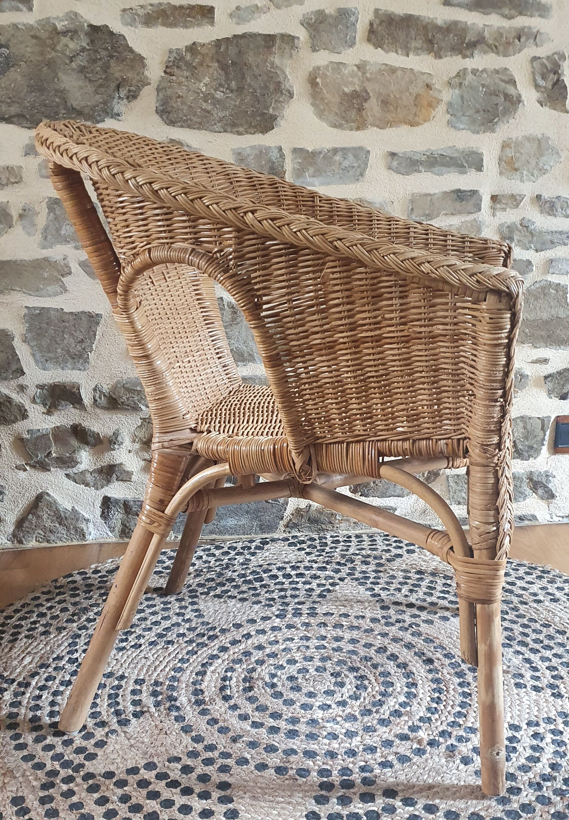 Fauteuil en rotin