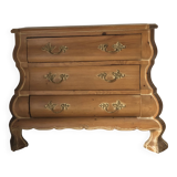 Solid wood chest of drawers