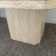 Vintage travertine coffee table from the 1970s.