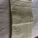 All embroidered pillowcases and monogram