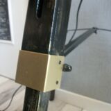 Black and gold tripod lamp
