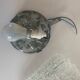Chisled glass ceiling light