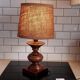 Lampe bois style arts and crafts