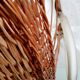 1970s rattan cradle/bassinet with hood and arch