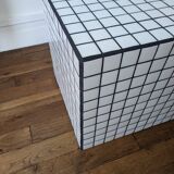 Ceramic tile side table