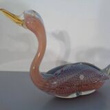 Large Italian Heavy Murano Glass Duck, 1960s