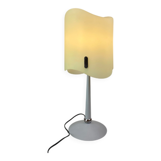 Italian Opaline Table Lamp, 1990s