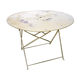 Table de jardin en  tôle pliable 1950