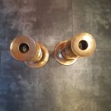 2 Copper Chandeliers
