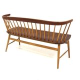 Scandinavian bench "Florett model 150" in teak, Wigells brothers, Sweden, 1950