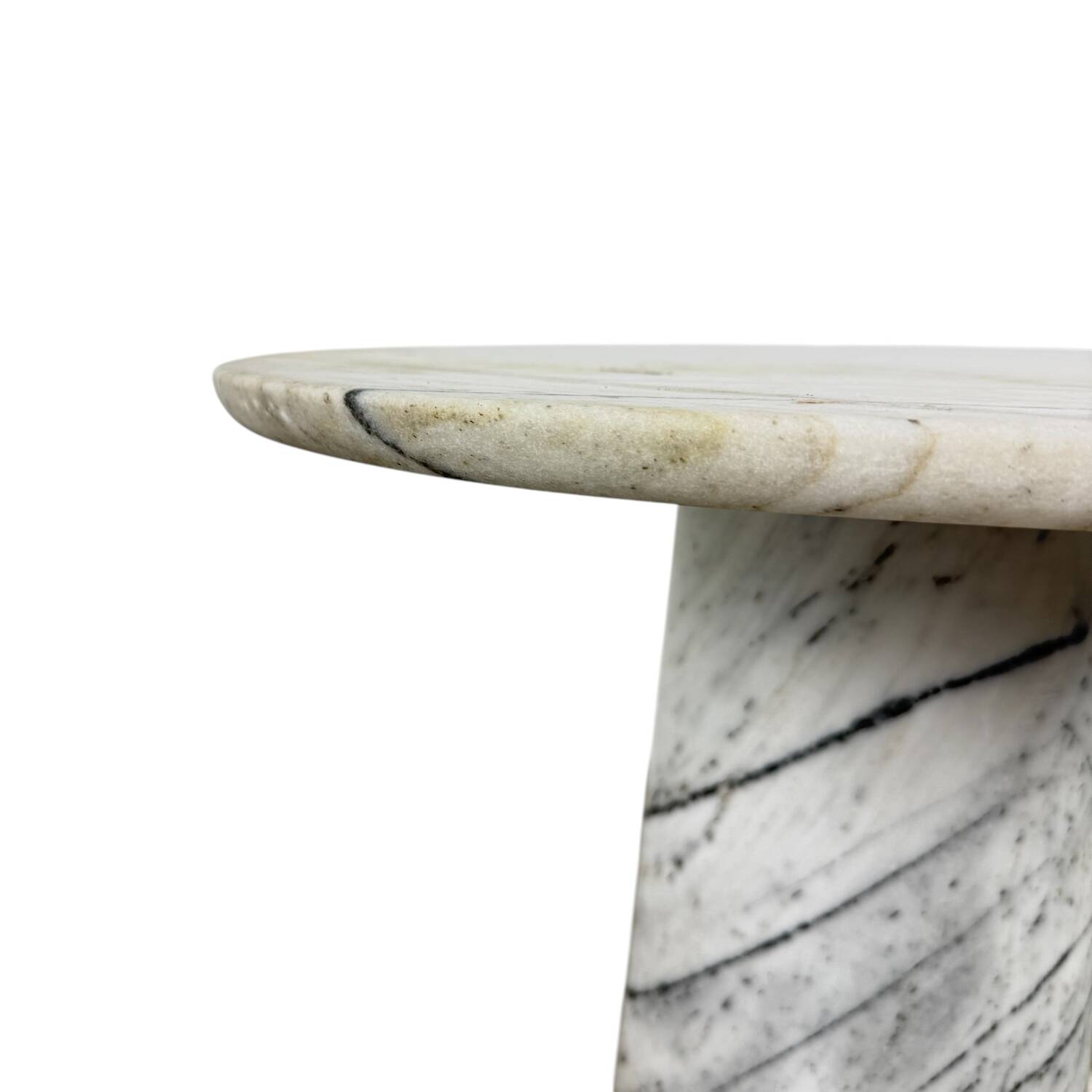 Vintage Marble Side Table