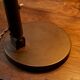 Modernist desk lamp in patinated brass from the 1930s.