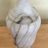 Old marble lamp base