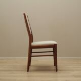 Ensemble de six chaises en acajou, design danois, années 1970, édition : Skovby Møbelfabrik