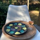 Oyster service in earthenware Elchinger 50