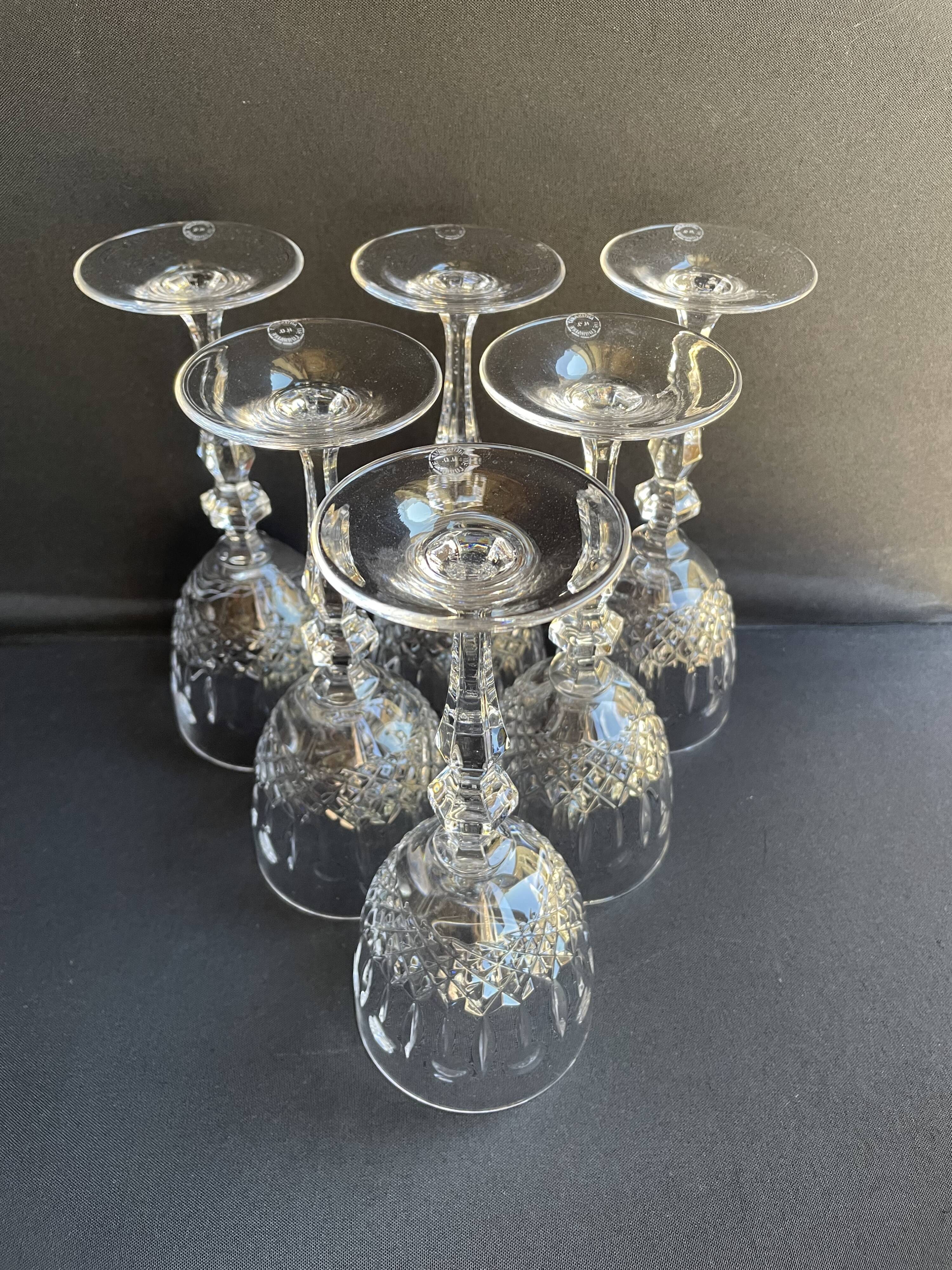 Red wine glasses Théodore Heitzman