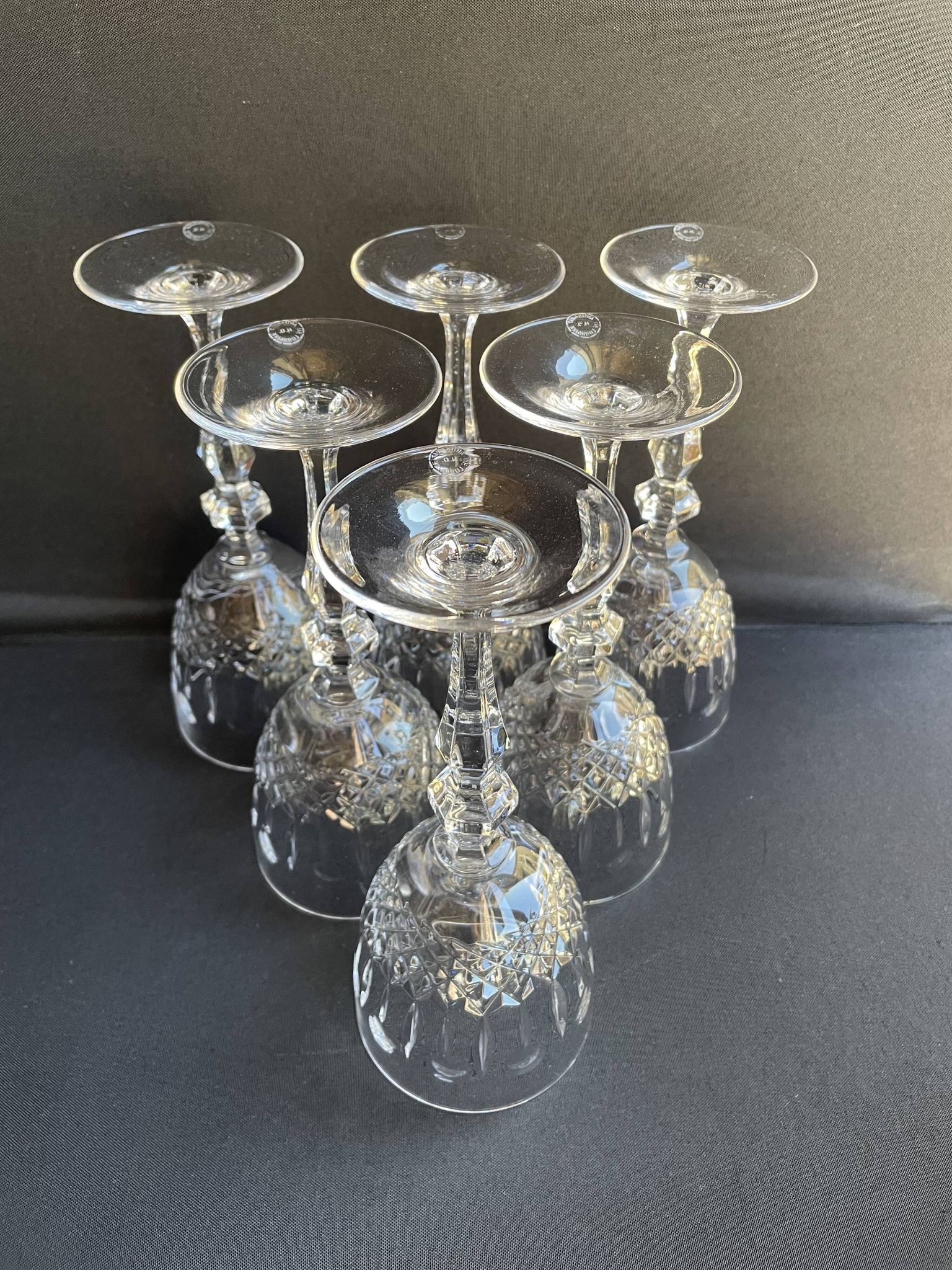 Red wine glasses Théodore Heitzman