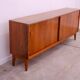 Enfilade longue de style scandinave par Sedláček & Vyčítal, Tchécoslovaquie, années 1960