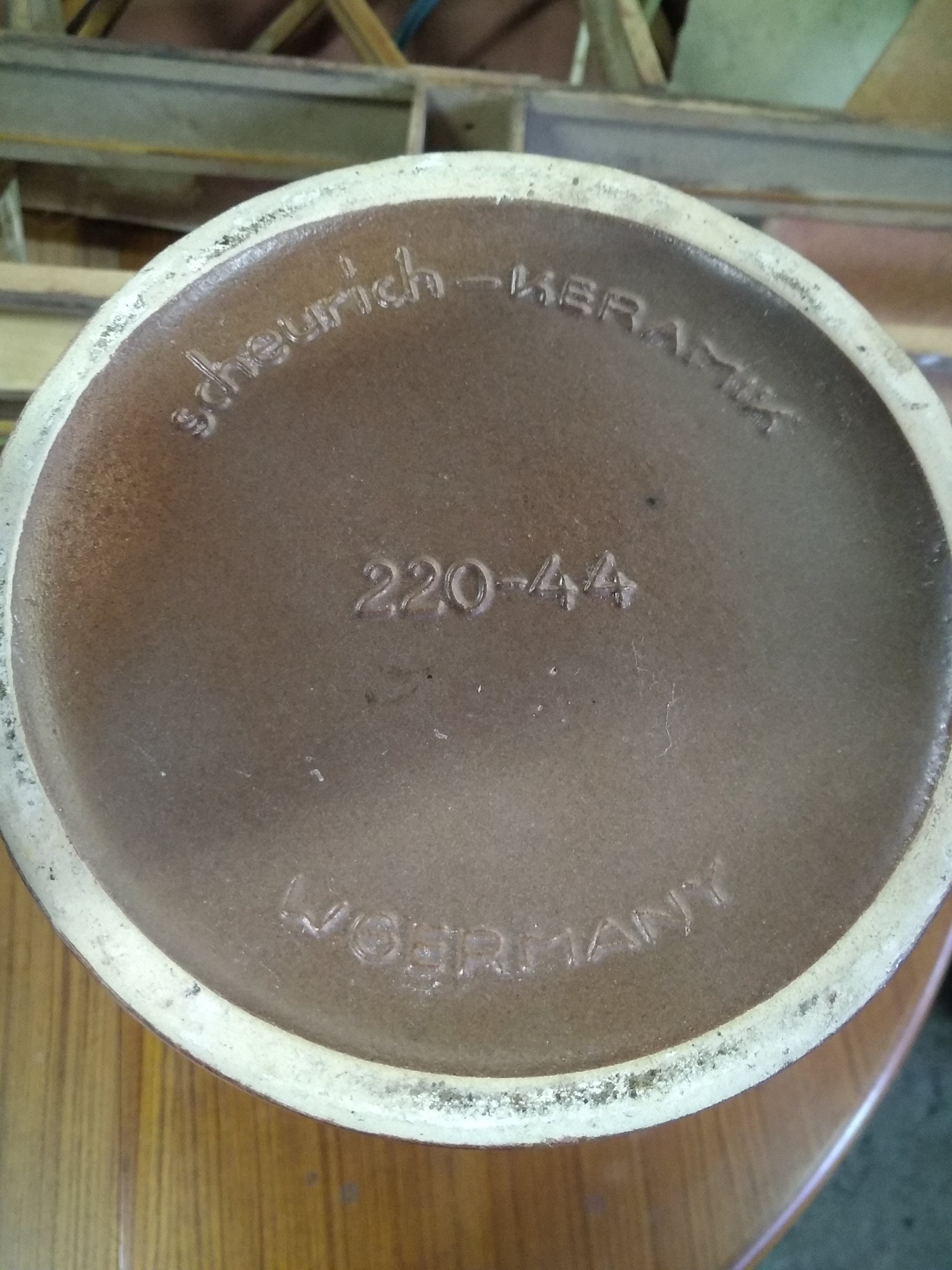 West germany umbrella holder in ceramics 70s