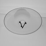 Lampe à suspension italienne en verre de Murano, années 1980