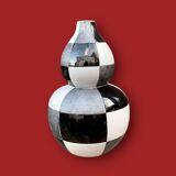 Large ceramic patchwork design vase Todo Mundo (Holland)