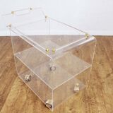 Serving Plexiglas and brass years 70/80