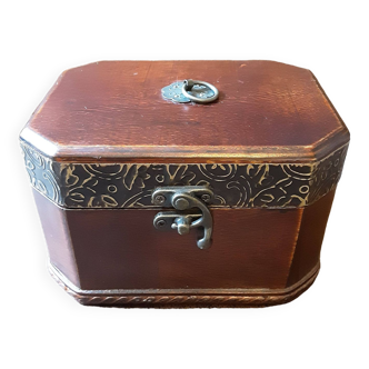 Small original wooden box