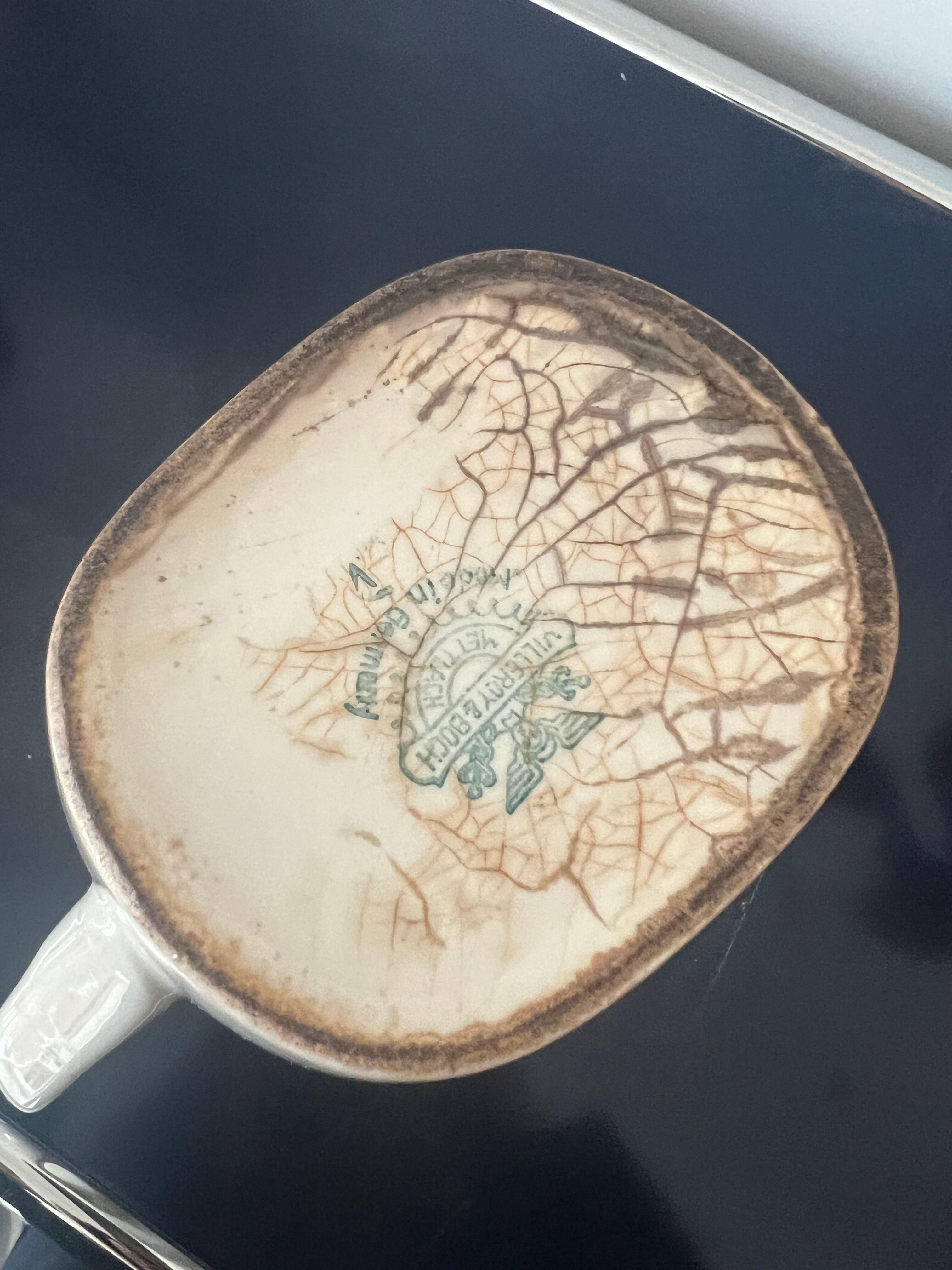 Pink and beige pitcher Villeroy & Boch vintage