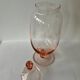 Bocal / Bonbonnière verre rose pale H30cm