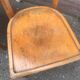 3 chaises bistrot baumann vintage