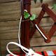 Flexible wall wall light in Scandinavian accordion 60s