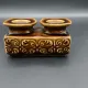 Double ceramic candlestick Ditmar Urbach – Czechoslovakia – Style A