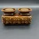 Double ceramic candlestick Ditmar Urbach – Czechoslovakia – Style A