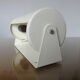 Wall lamp roll Ikea model V413 in white lacquered metal 1980