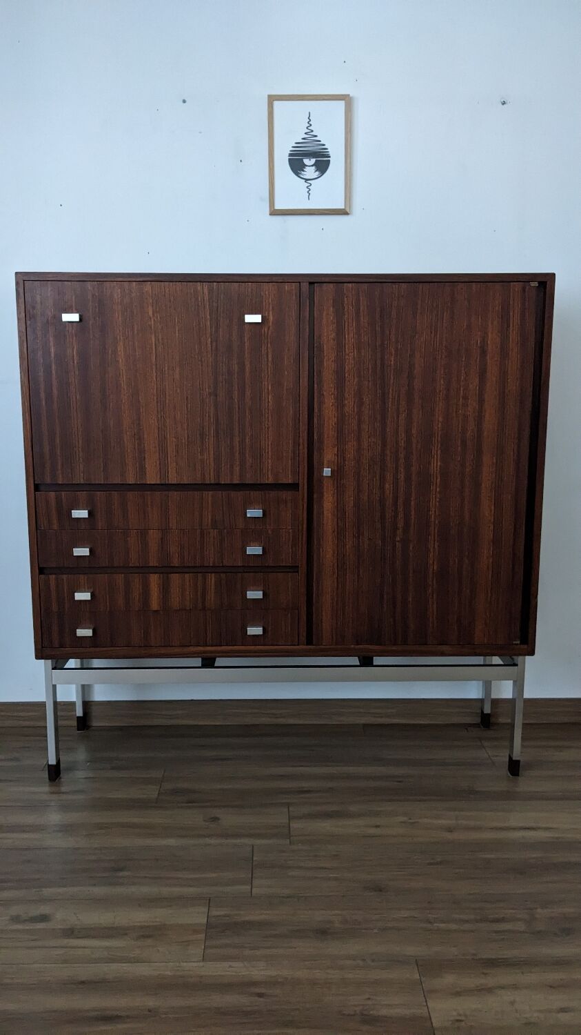 vintage secretary desk Scandinavian design