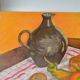 Oil on canvas Still life with peppers