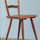Ensemble de deux chaises Tubinger avec dossier Art Nouveau Adolf Schneck