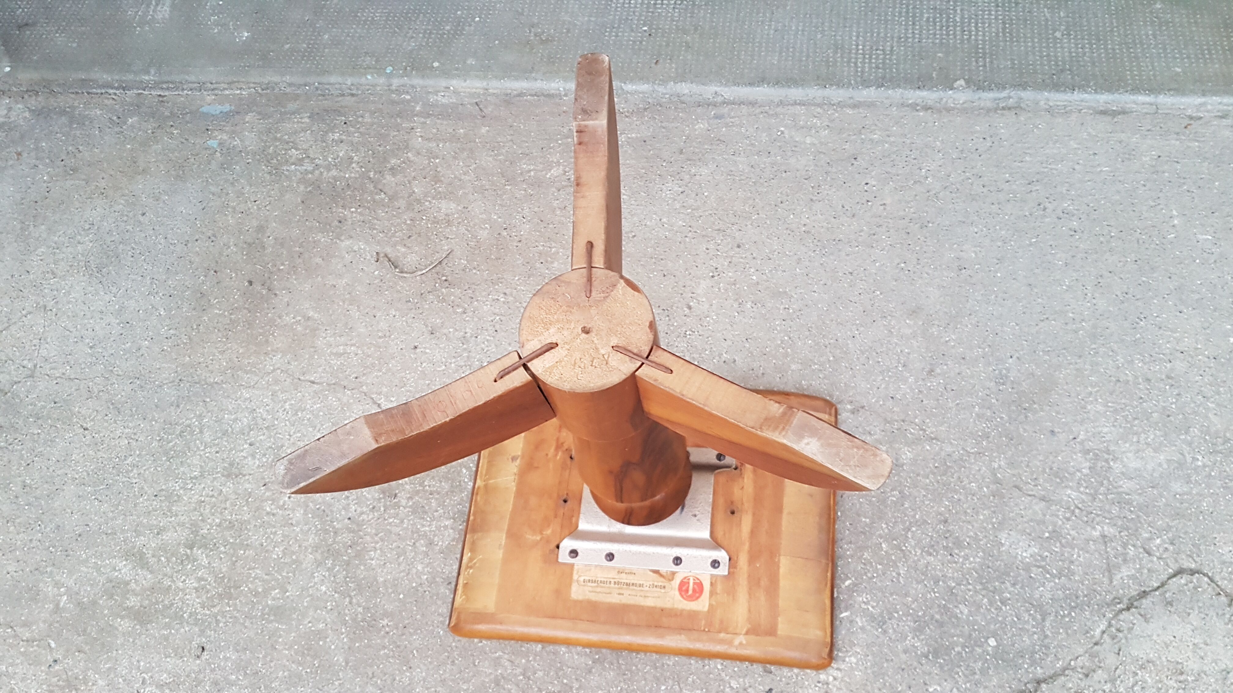 Piano stool to screw the 1950s Girsberger Switzerland
