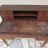 Old wooden desk