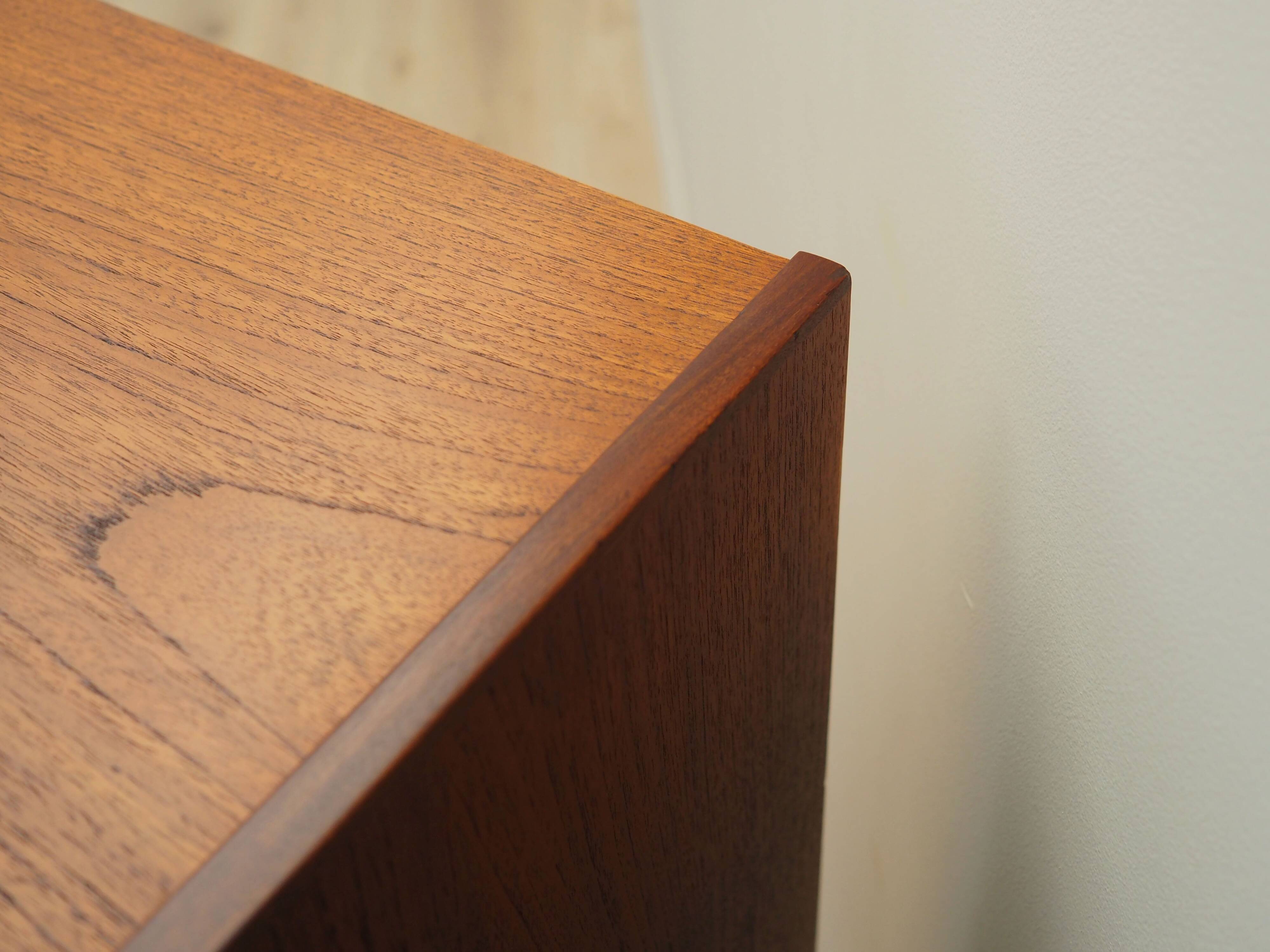 Teak highboard, Danish design, 1960s, manufacturer: PMJ Viby J